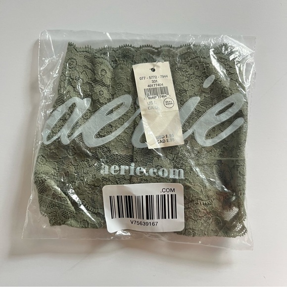 Aerie Vintage Lace Thong Panties Bundle of 6 NWT L - Picture 9 of 9